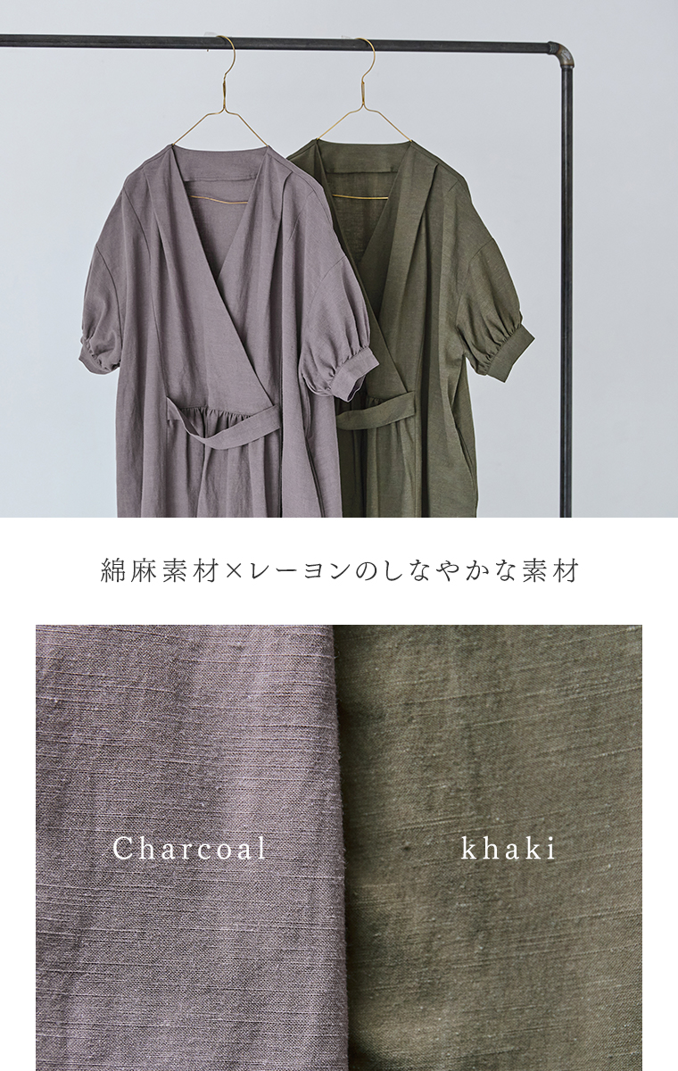 	待望の再入荷 別注デニムワンピース LUPILIEN by natulan 目を惹く繊細なディテール