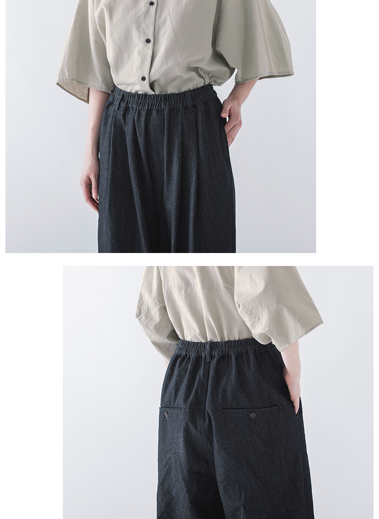 ICHI Antiquites リネンコットンギンガムウエスト切り替えギャザーワンピース(A・ピンク×ナチュラル)のコーディーネート