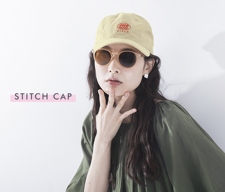 STITCH CAP 布製キャップ