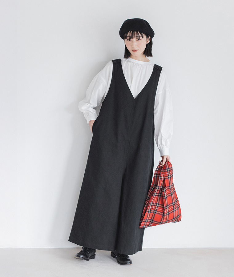 LUPILIEN by natulan 福袋 ヘリンボーンツイルサロペット