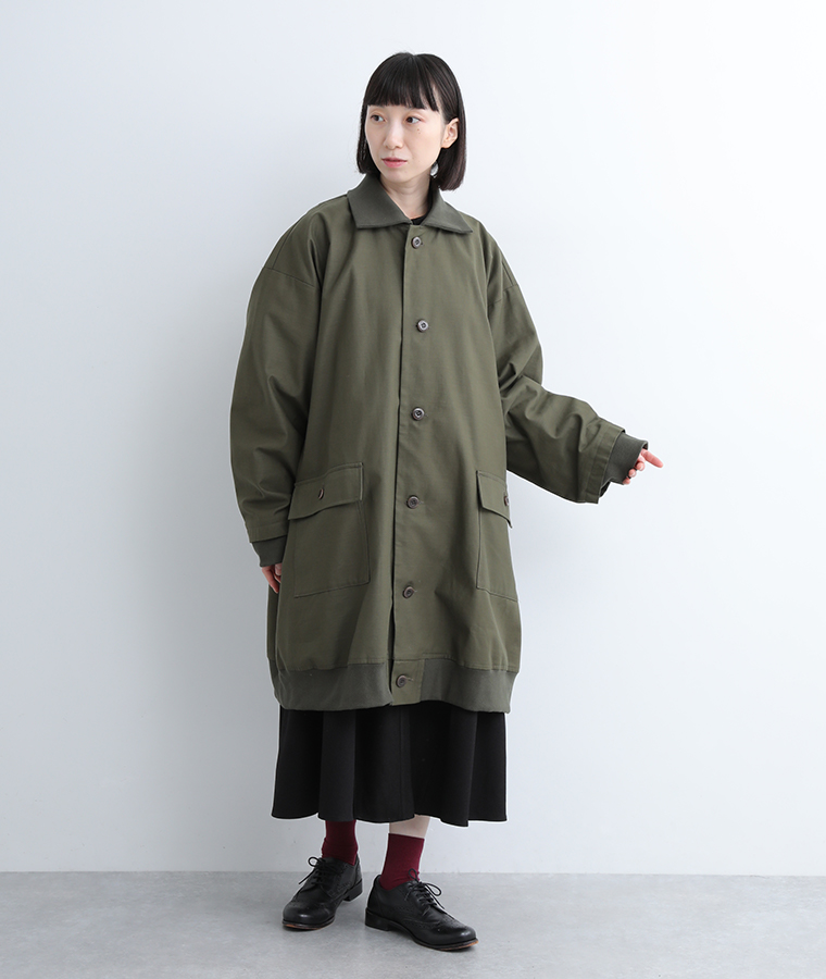 nunuforme コットンライトデッキジャケット