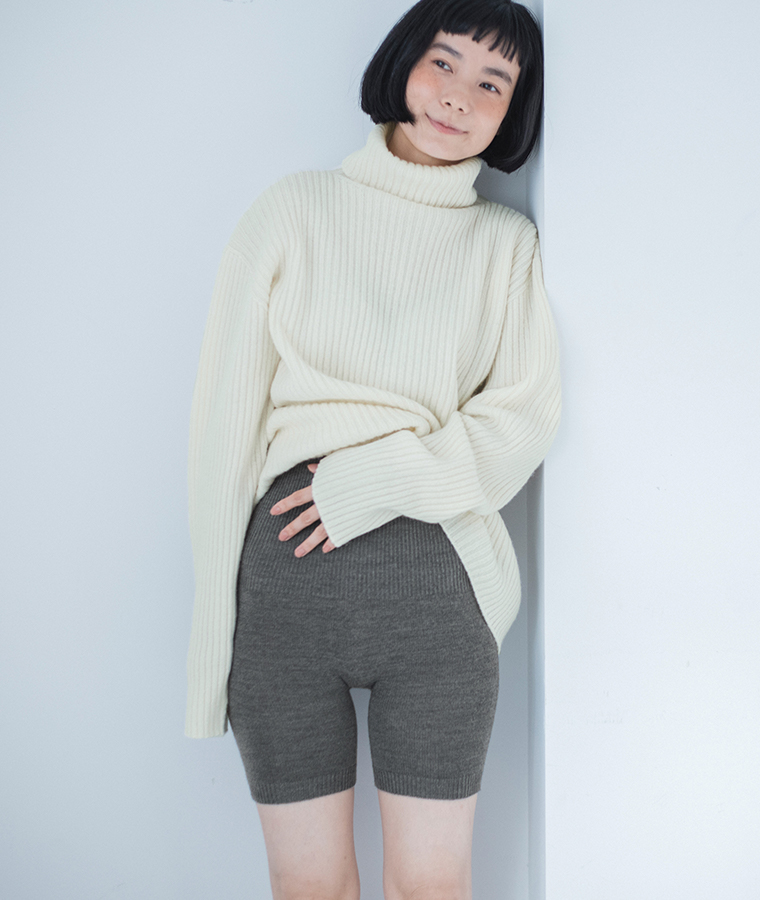 【 くらしきぬ 】はらぱんショートタイプ ダークグレー