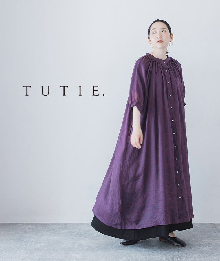 TUTIE. ラミー素材2wayワンピース