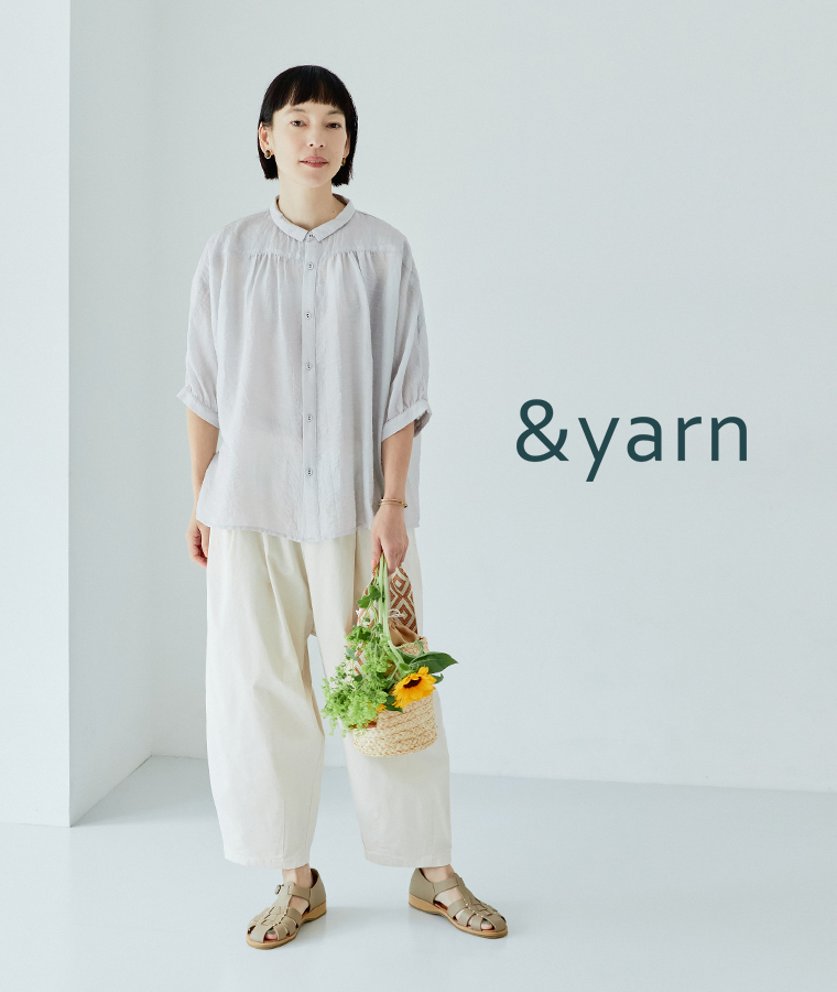 頼れる夏の味方【&yarn】ドルマンギャザーブラウス