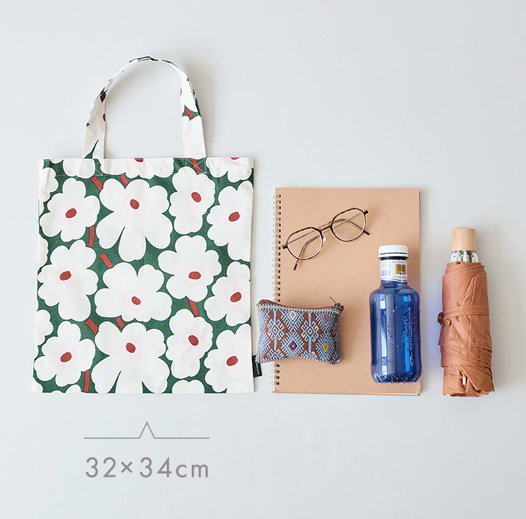 marimekko 【日本限定】Mini Unikko bagのサイズ