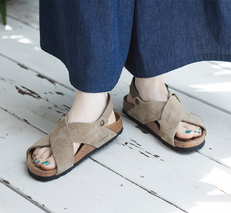 BIRKENSTOCK Tulum SFBトープのストラップデザイン