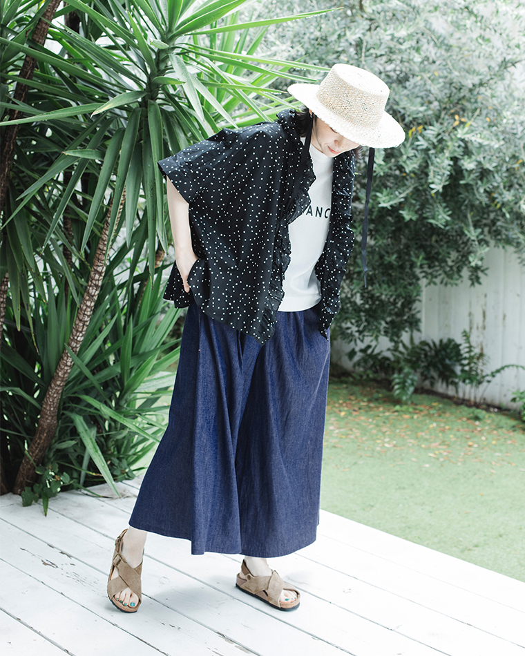 BIRKENSTOCK Tulum SFBトープのコーディネート