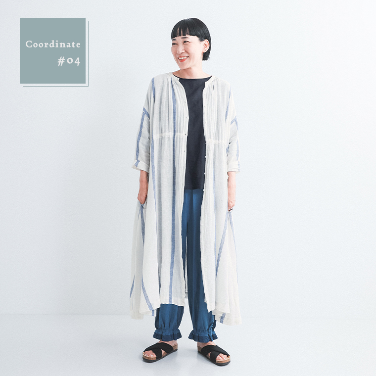 はじめての【 ペチパンツ 】どう合わせる？　kinako  シングルガーゼ　裾レースペチパンツの着こなし