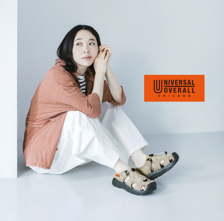 どんな足にもフィットする【 UNIVERSAL OVERALL 】アクティブに楽しむ一足