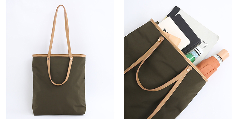 Plame Collome ヴィーガンレザーハンドル2wayトートバッグ