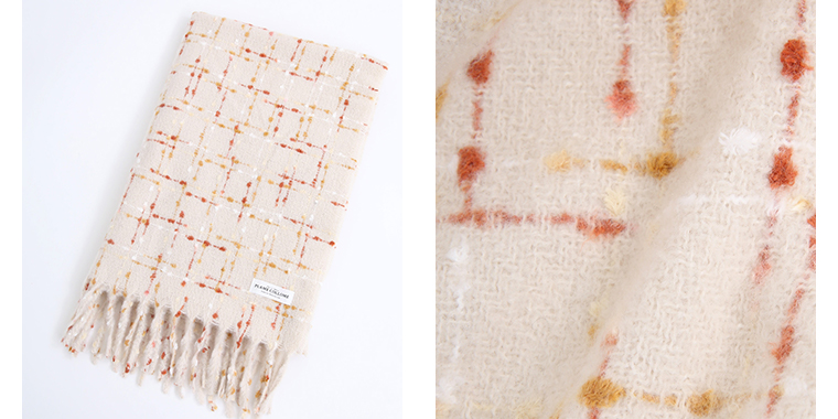 Plame Collome チェックストール