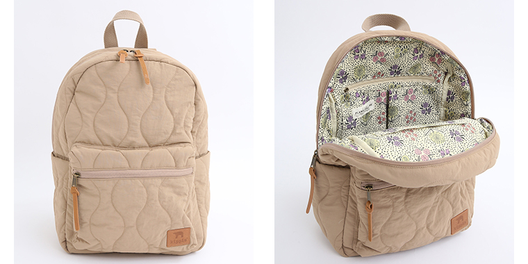 Plame Collome kippisキルティングリュック