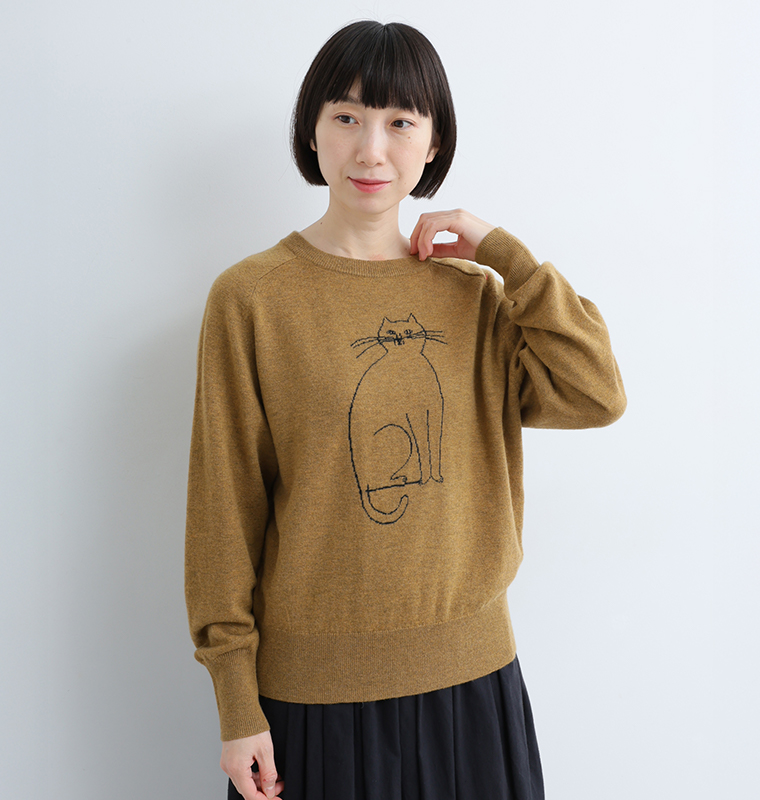 LOISIR  TORANEKO BONBONニットプルオーバー