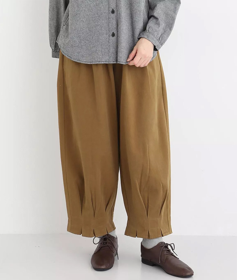 le ciel コットンツイル微起毛パンツ