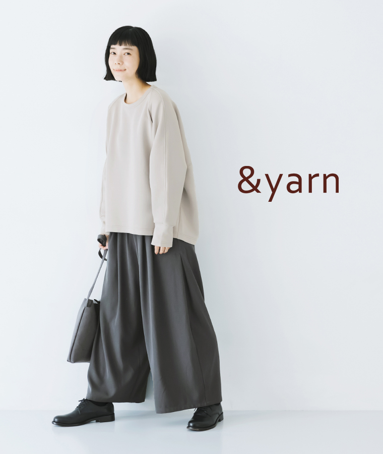 &yarn ダンボール後ろタックプルオーバーのご紹介