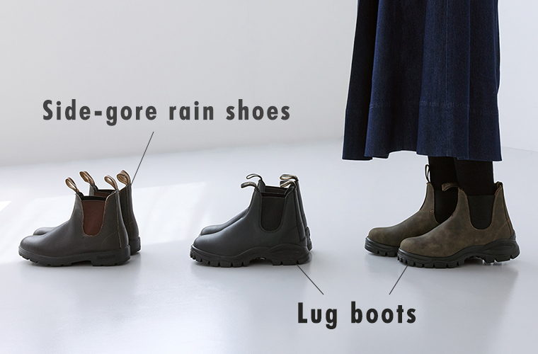【 Blundstone 】サイドゴアレインシューズ