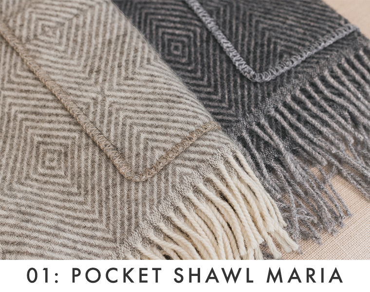 LAPUAN KANKURIT ポケットショールMARIA