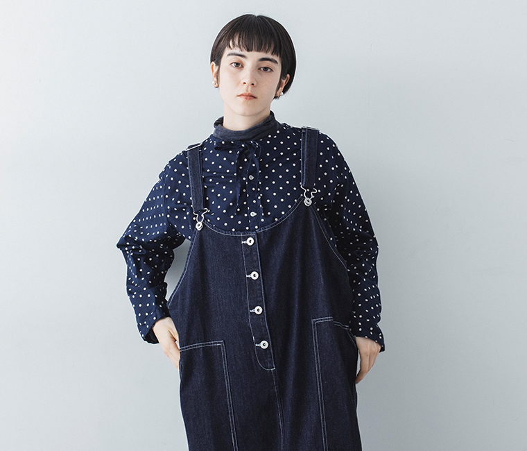 vent blanc　ジャンスカ 上半身寄り