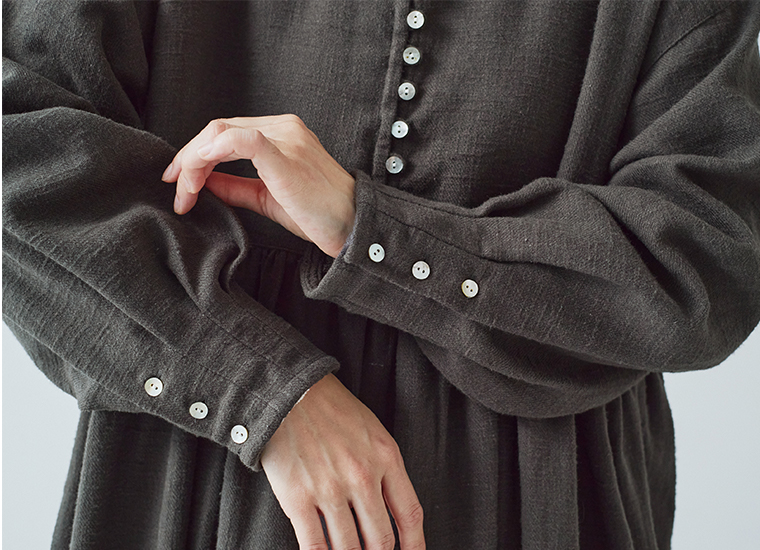 袖口・ボタンのディテールアップ