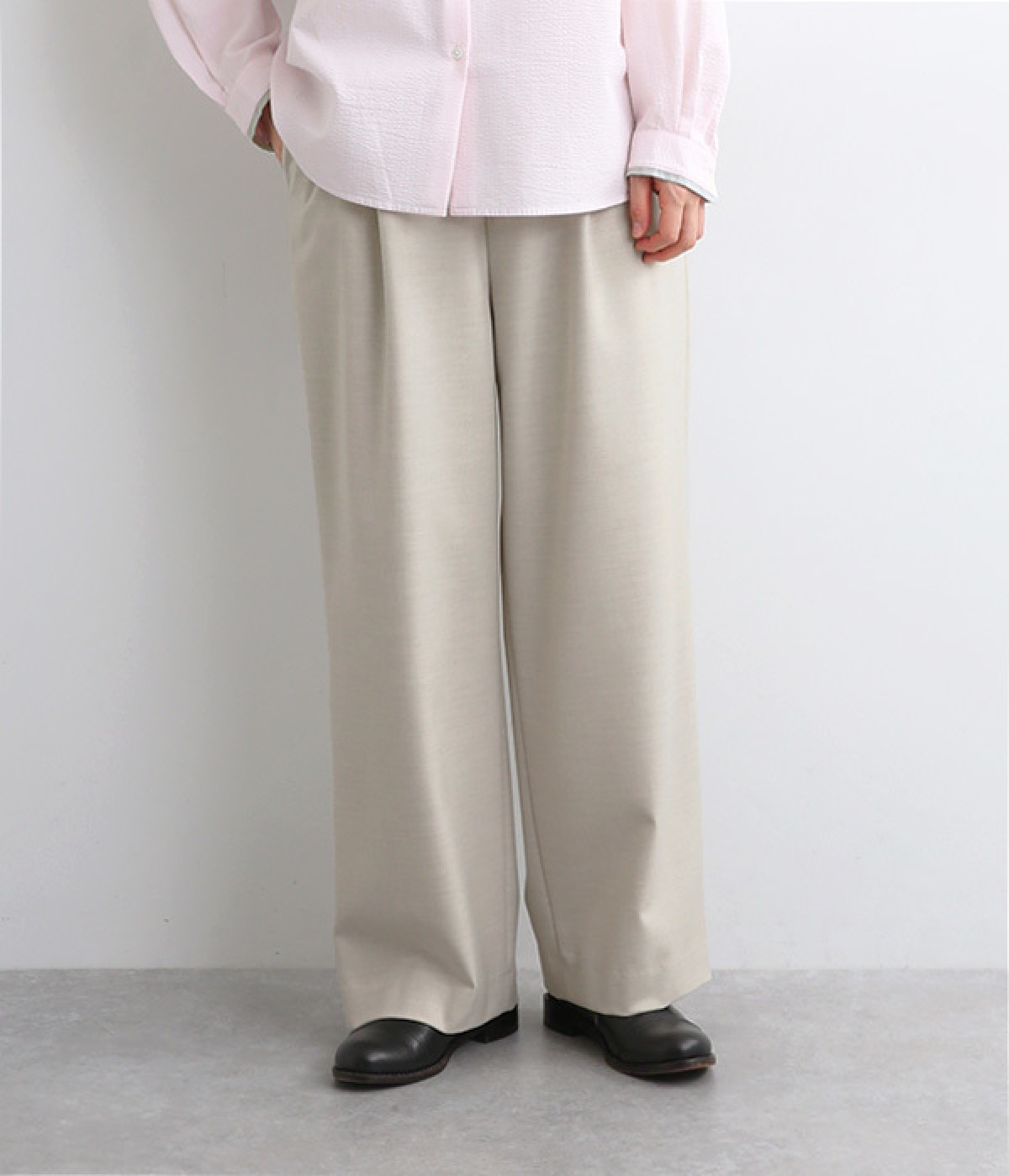 TRストレッチスラックス(グレー-ONESIZE)