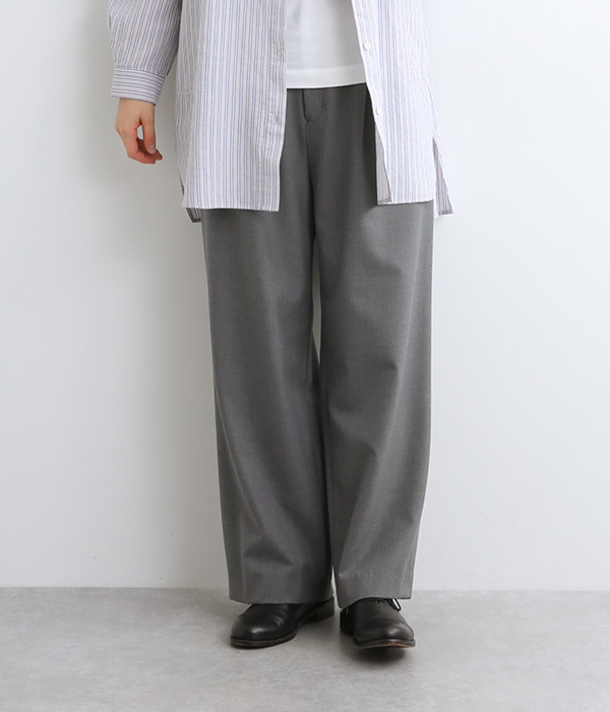 TRストレッチスラックス(チャコール-ONESIZE)