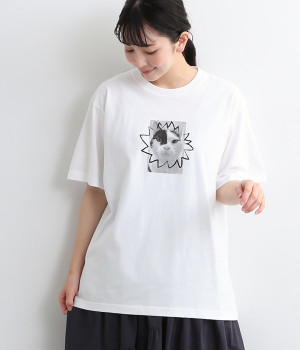 エイタプリントTシャツ(ライオン柄-M)