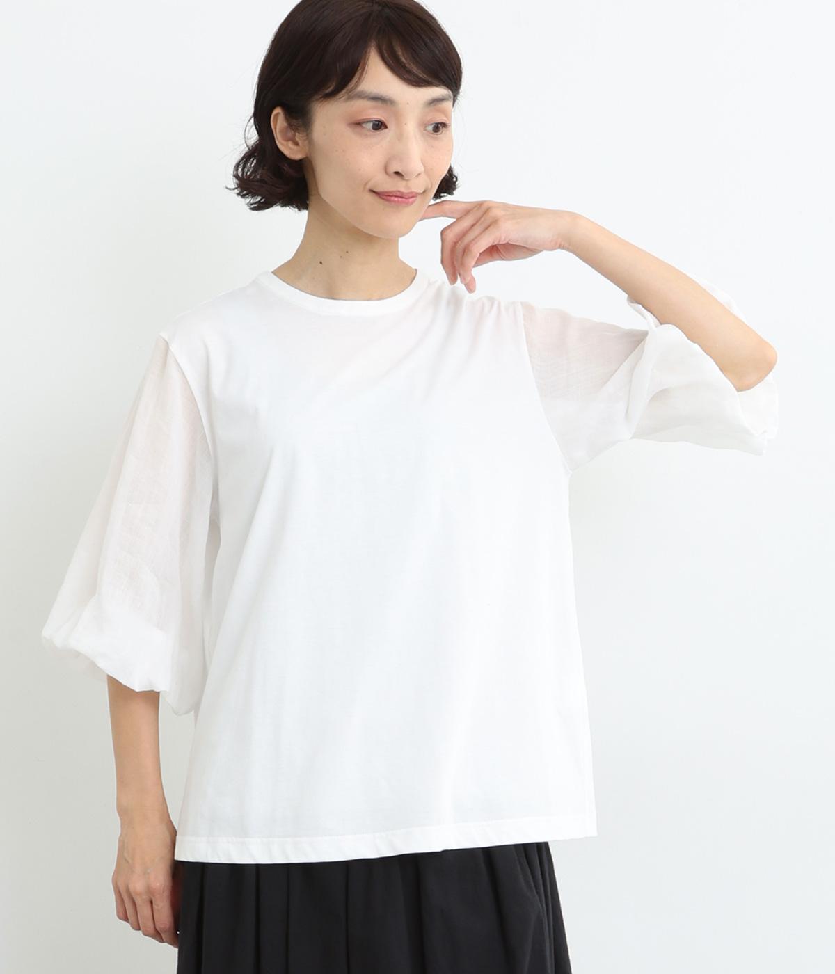 サイロプレミアム×ラミーバルーンスリーブトップス(オフ-ONESIZE)