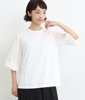 サイロプレミアム×ラミーバルーンスリーブトップス(オフ-ONESIZE)