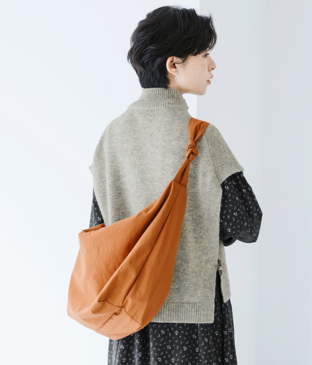 シワナイロン　ビッグバッグ(キャメル-ONESIZE)