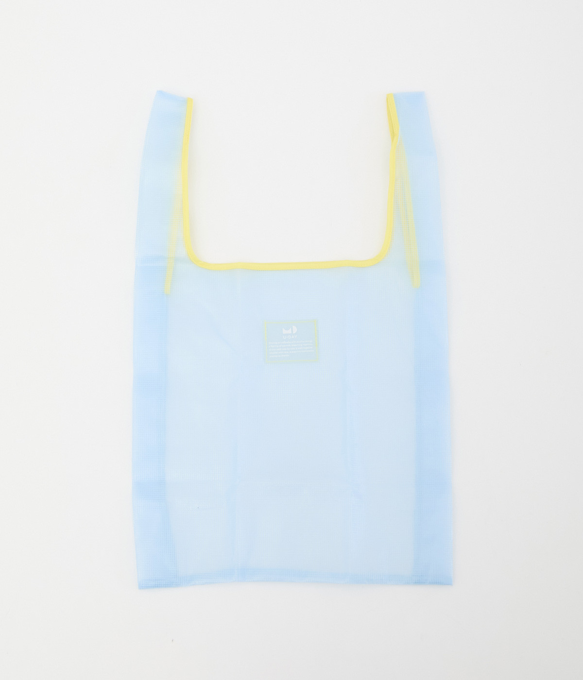 Color Rip Cloth Tote Bag/クリアカラー(サックス-ONESIZE)
