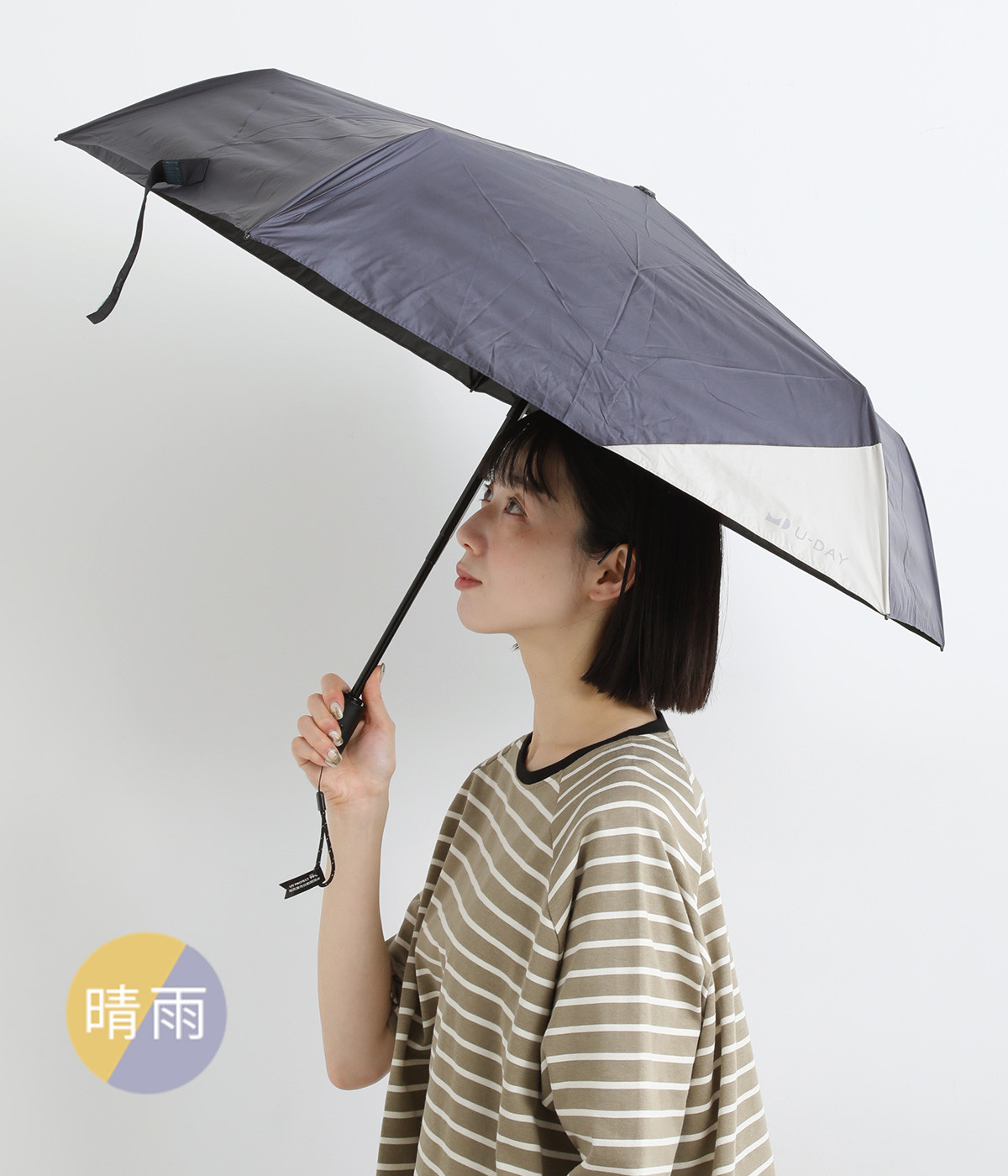 All Weather Auto/バイカラー ミニ(ネイビー-ONESIZE)
