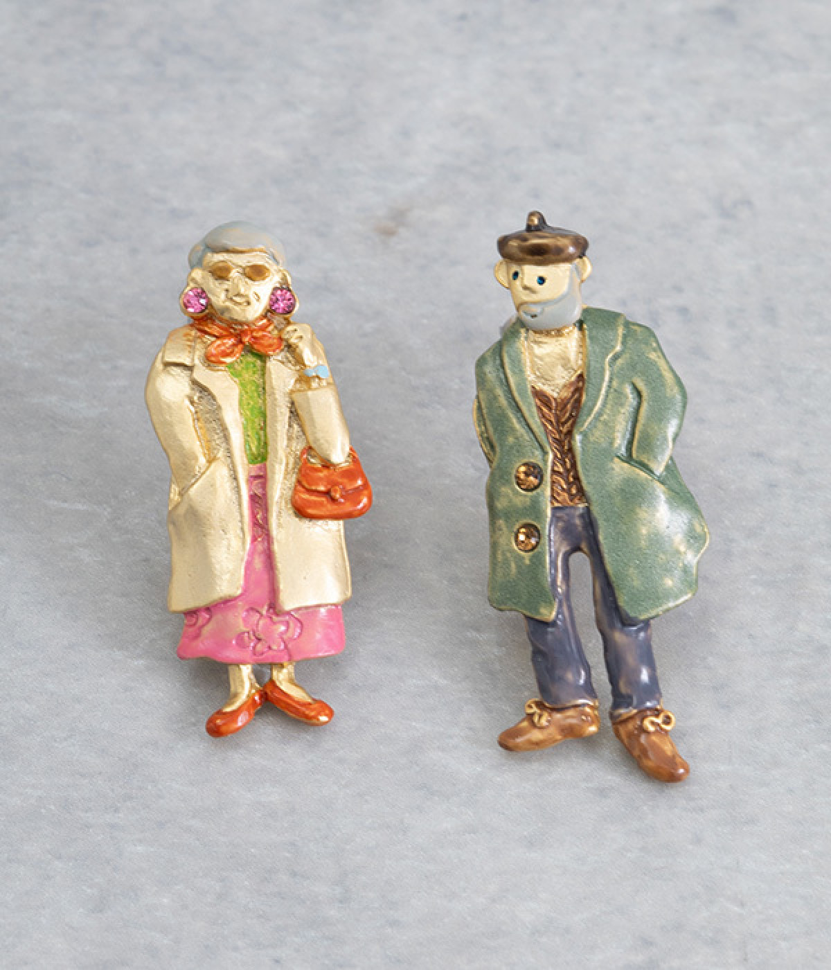 ムッシュ＆マダム　ピアス(カラー1-ONESIZE)