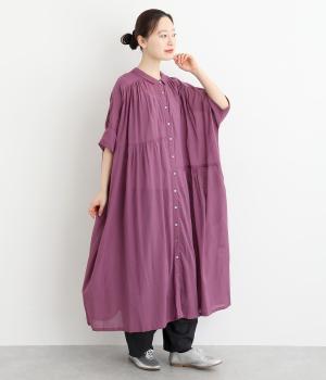 シルクタッチボイルワイド2wayワンピース