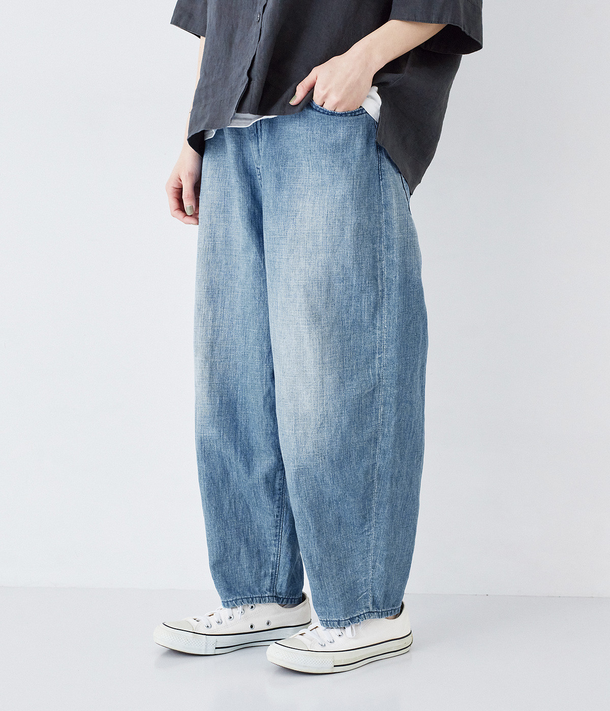 フレンドシップリネンバレルパンツ(3years-0)