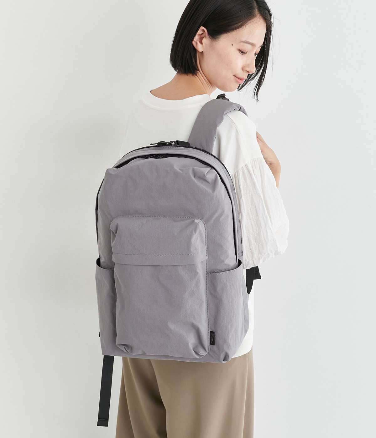 JAMAL FRONT POCKET DAYPACK(グレー-ONESIZE)