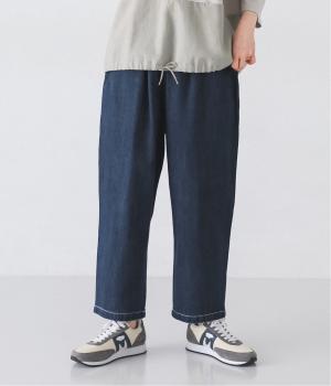 コットン9OZデニムコクーンパンツ(インディゴ-F)