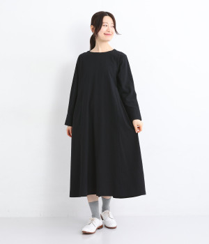 コットンシャンブレーワンピース