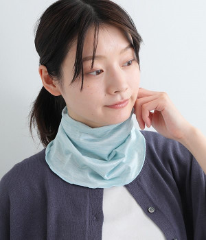 冷感シルクのネックカバー