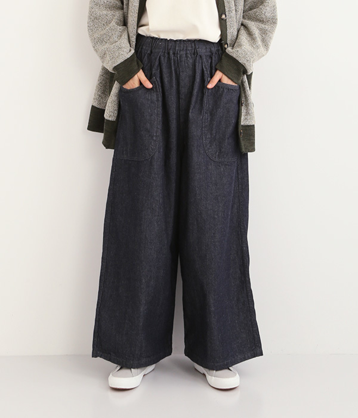 ムラ糸10ozデニムワンウォッシュ　グランエペパンツ(ワンウォッシュ-ONESIZE)