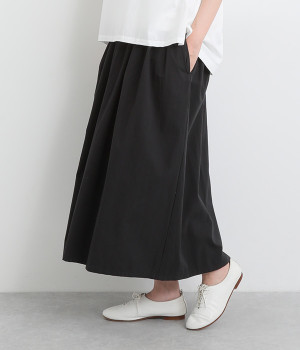 【made in japan】コットン タックスカート