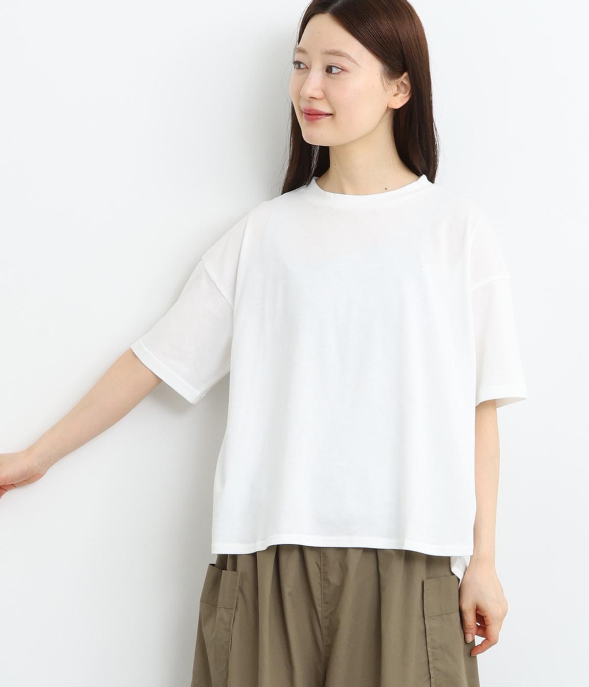 ヘムラウンドプルオーバー(オフホワイト-ONESIZE)
