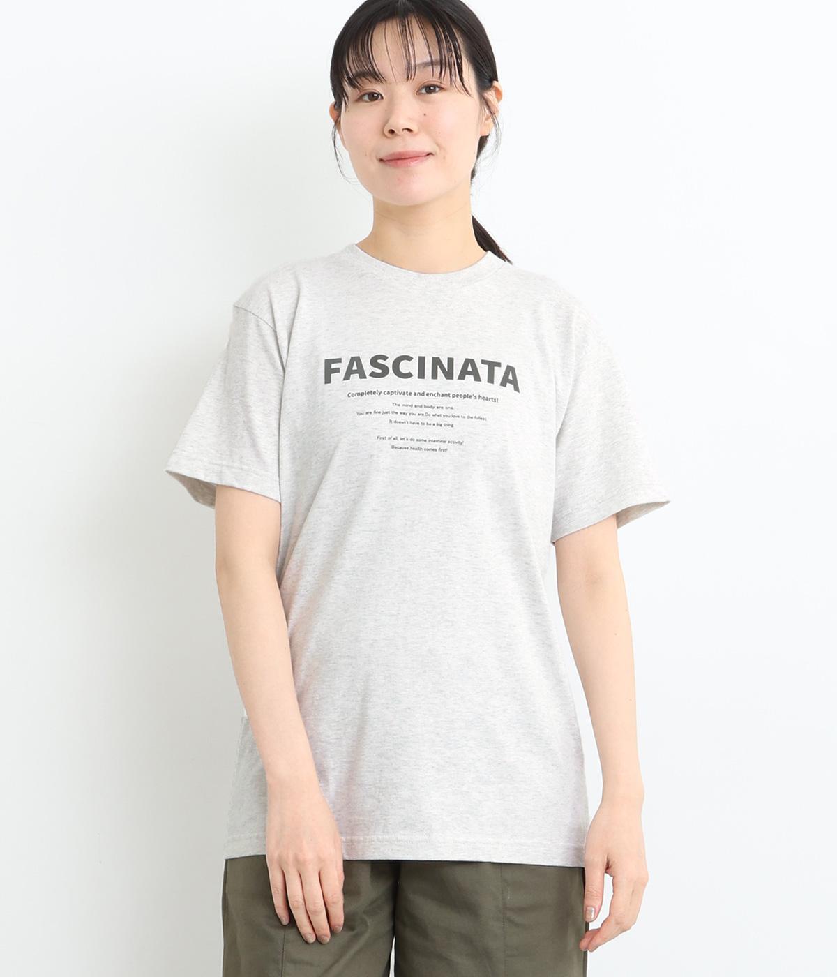 プリントTシャツ（FASCINATA）(オートミール-ONESIZE)