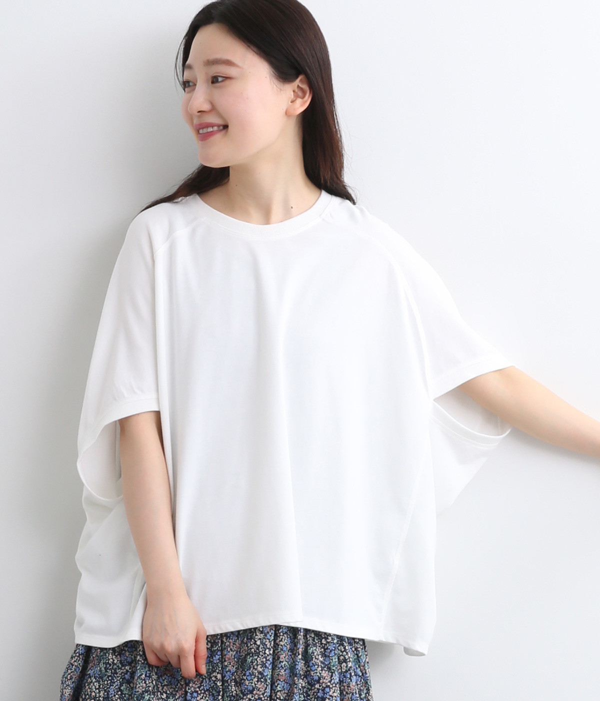 TC天竺ムササビＴシャツ(ホワイト-ONESIZE)