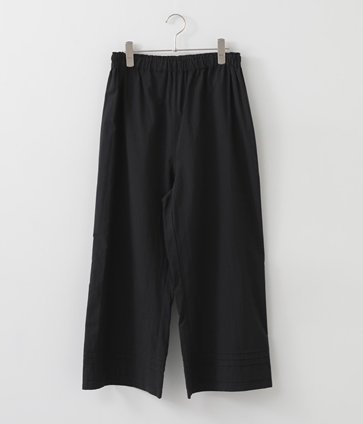 コットンブロードペチパンツ(ブラック-ONESIZE)