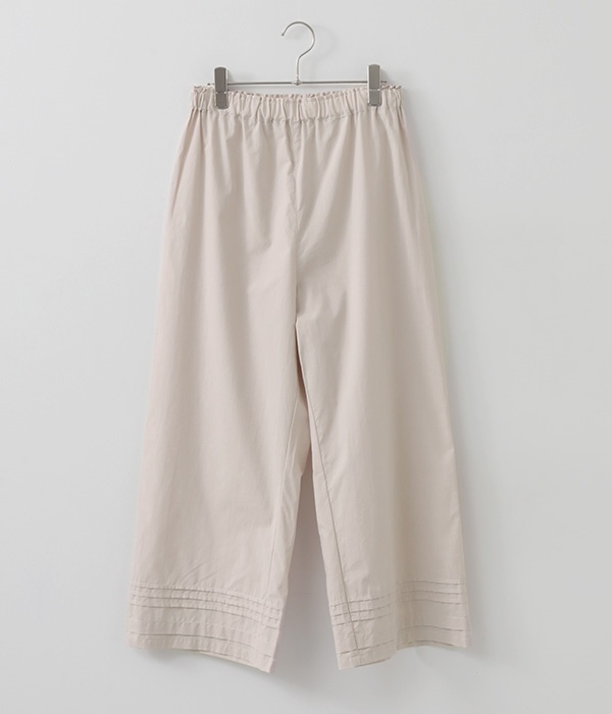 コットンブロードペチパンツ(グレー-ONESIZE)