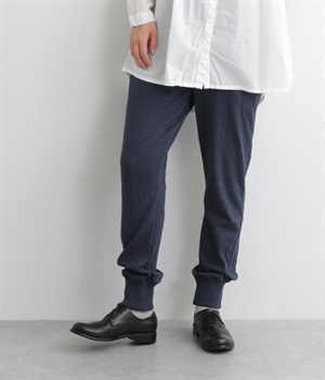 接結カットソーパンツ(ネイビー-M)