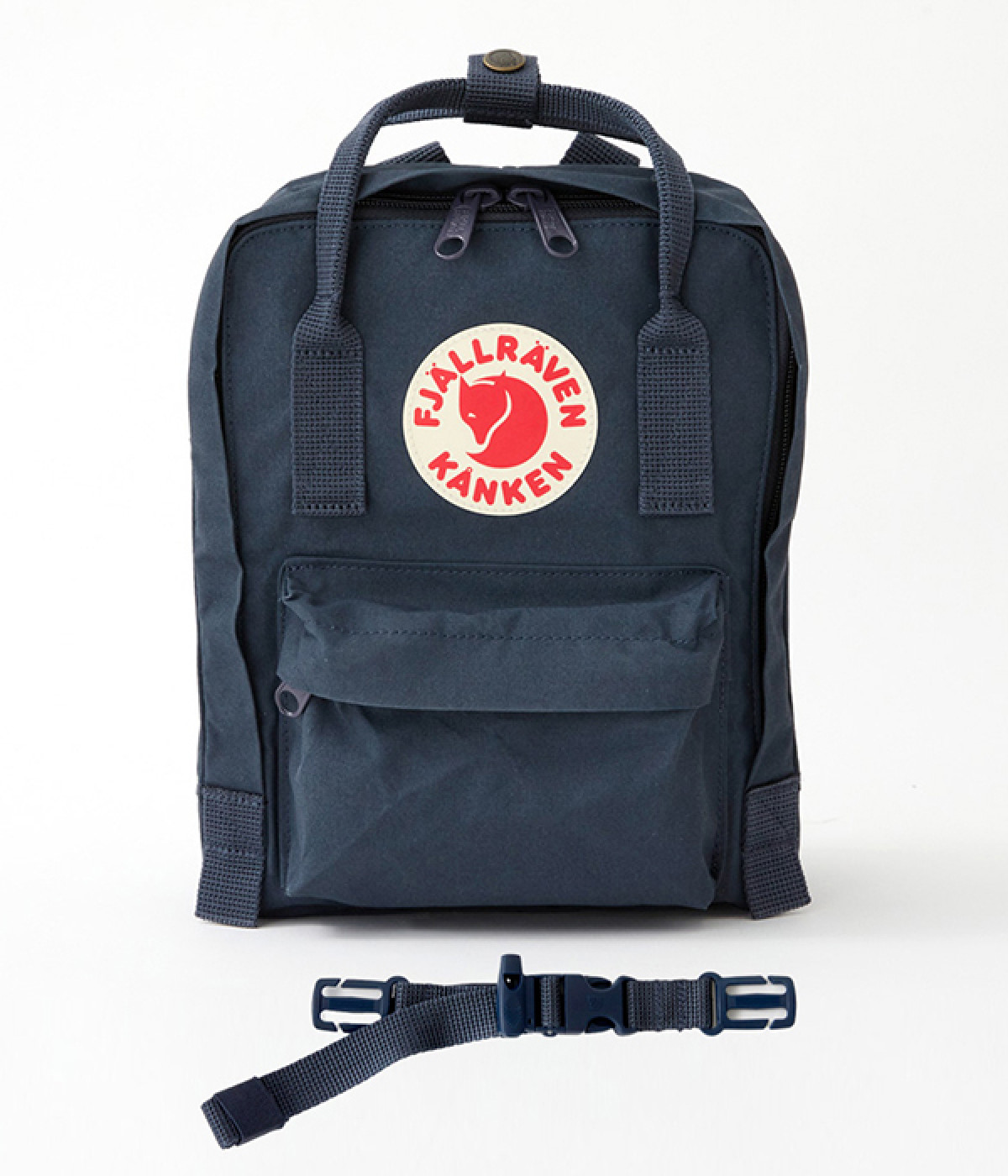 Kanken Mini+Chest strap(ネイビー/ネイビー-ONESIZE)