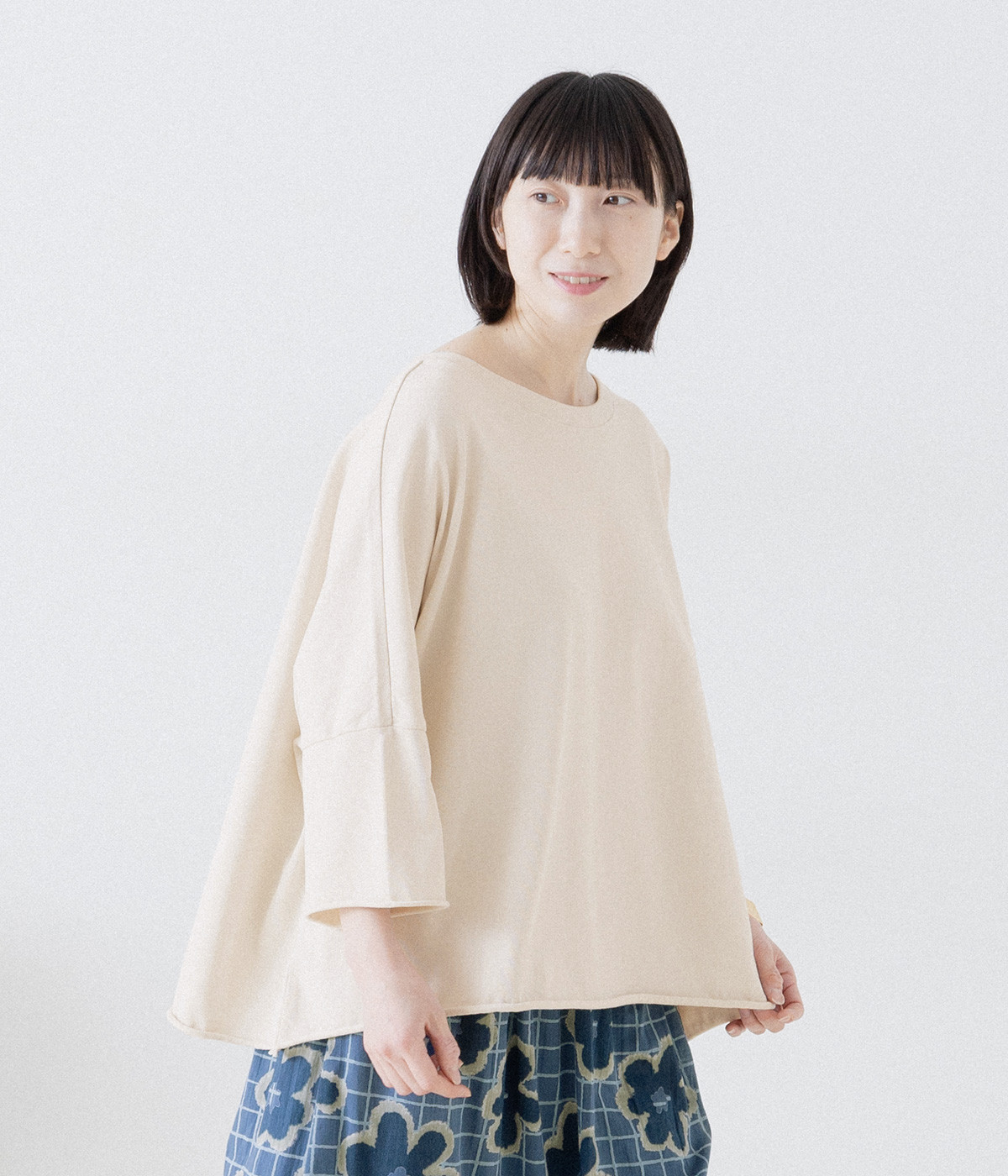 ライトヘビー天竺Tシャツ(ナチュラル-ONESIZE)