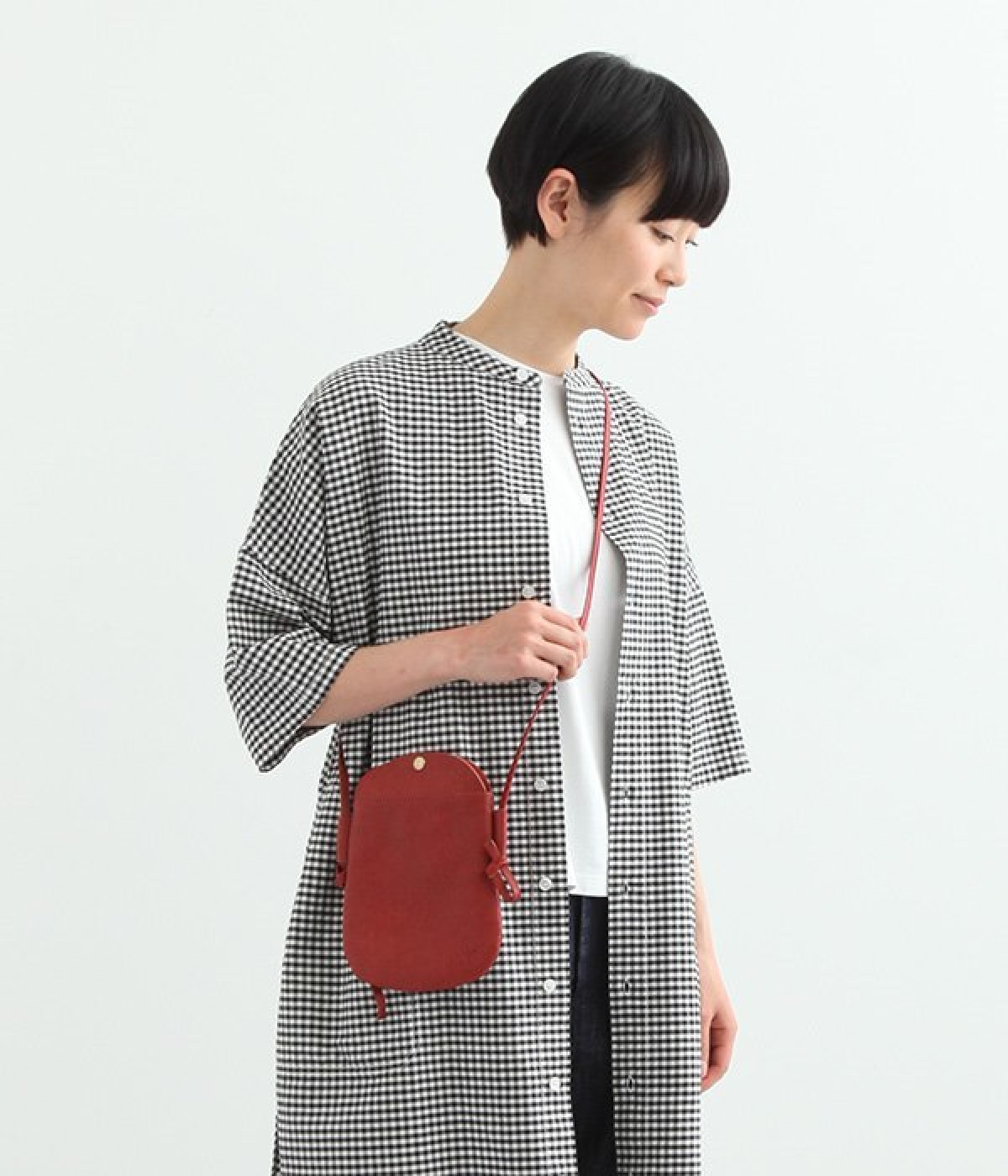 ドロップツリー　サコッシュS(レッド-ONESIZE)