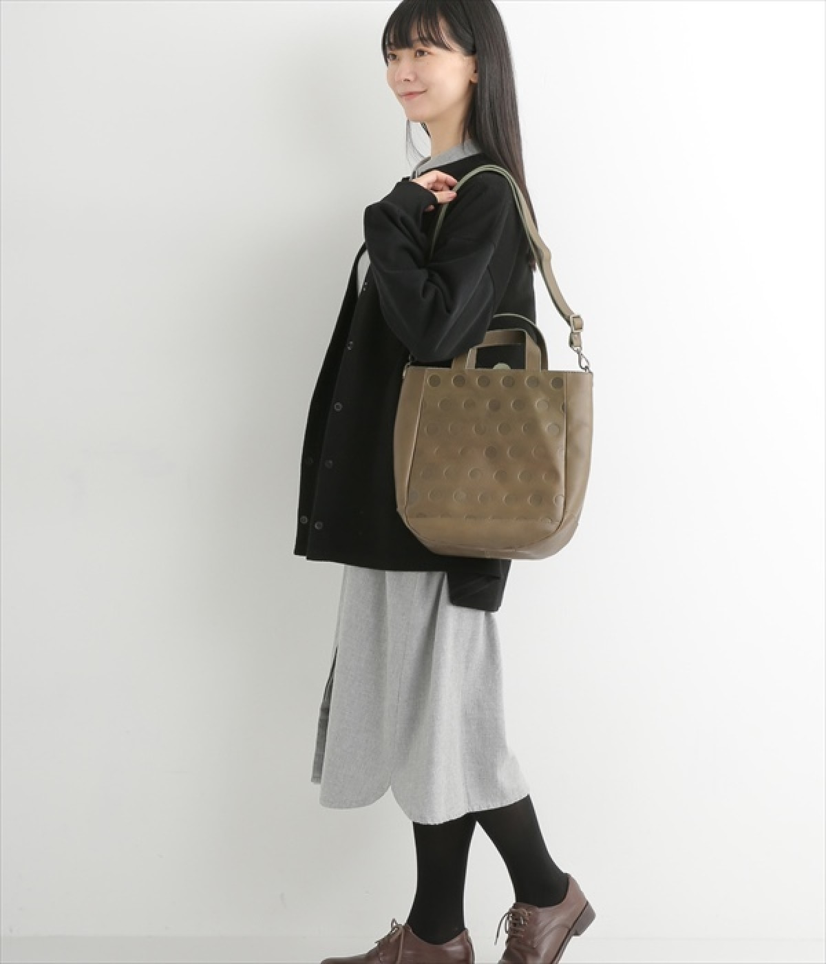 キャンディ　２WAYバッグ(モスグリーン-ONESIZE)